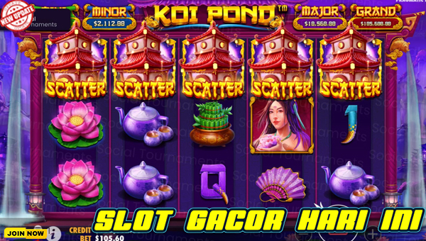 Cara Maxwin di Slot Koi Pond: Raih Jackpot Besar