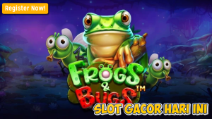 Frogs & Bugs™: Slot Lucu dengan Potensi Jackpot Besar!